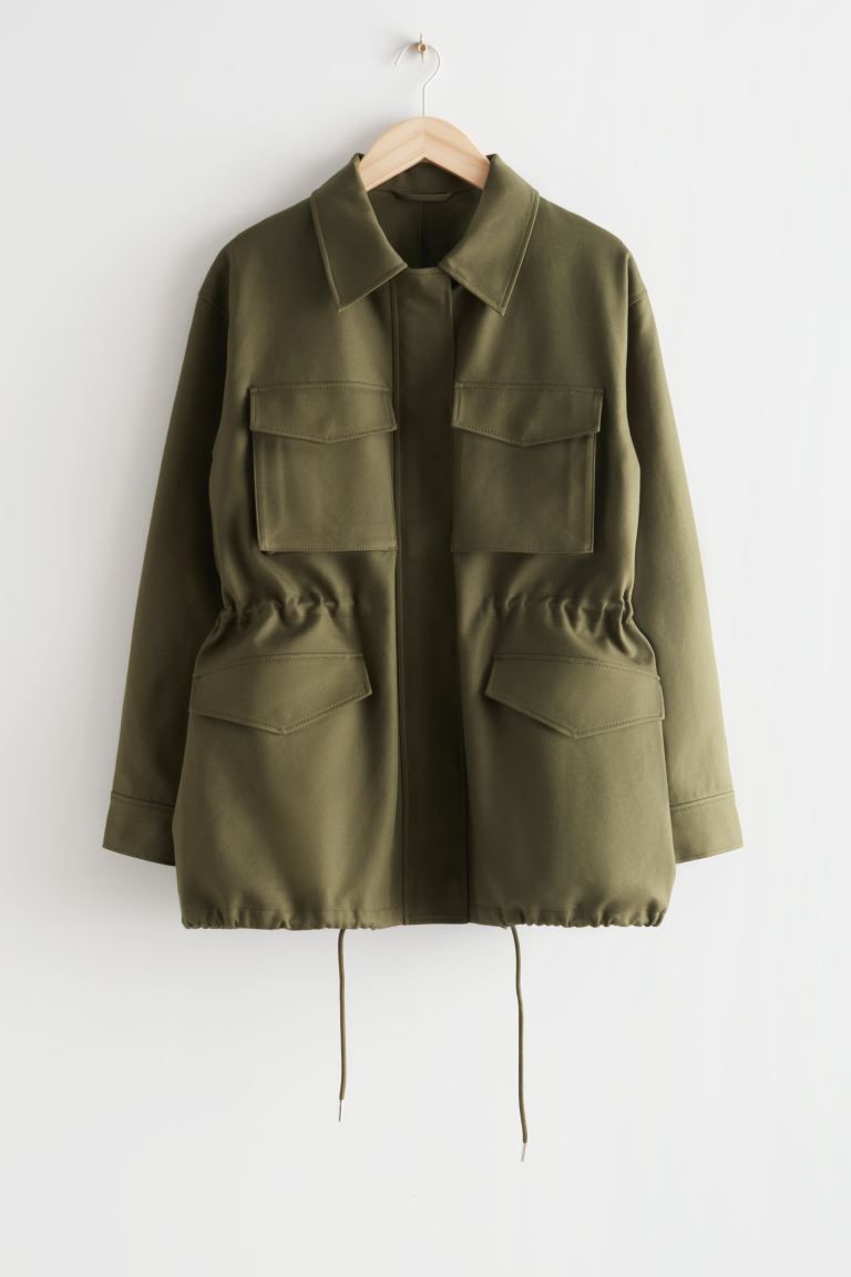 Oversized Collared Jacket | H&M (UK, MY, IN, SG, PH, TW, HK)