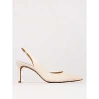 Womens Leather Slingback Pumps Wo - Cream Pumps - White - 4.5 | NastyGal UK