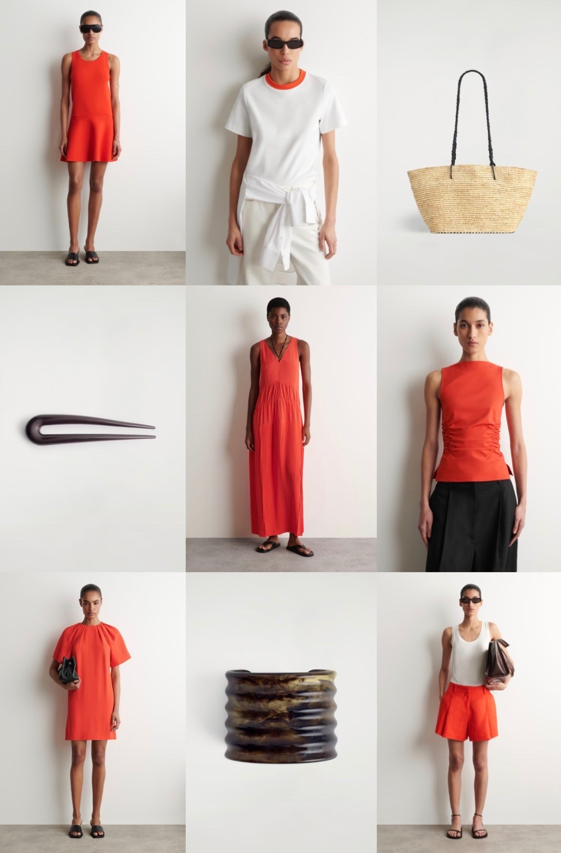 Summer outfits from COS 🍅🍊

Tomato red - orange - straw basket bag - linen trousers - summer dress

#LTKuk #LTKsummer