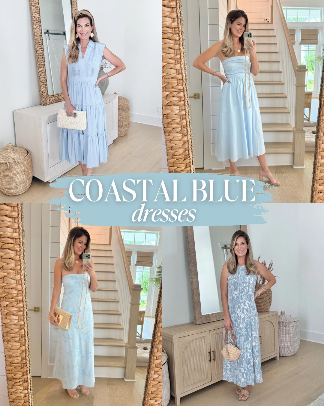 Wearing size small in all 4 dresses!

Spring dress. Summer dress. Wedding guest dress. Event dress. Vacation dress. 

#LTKParties #LTKOver40 #LTKWedding