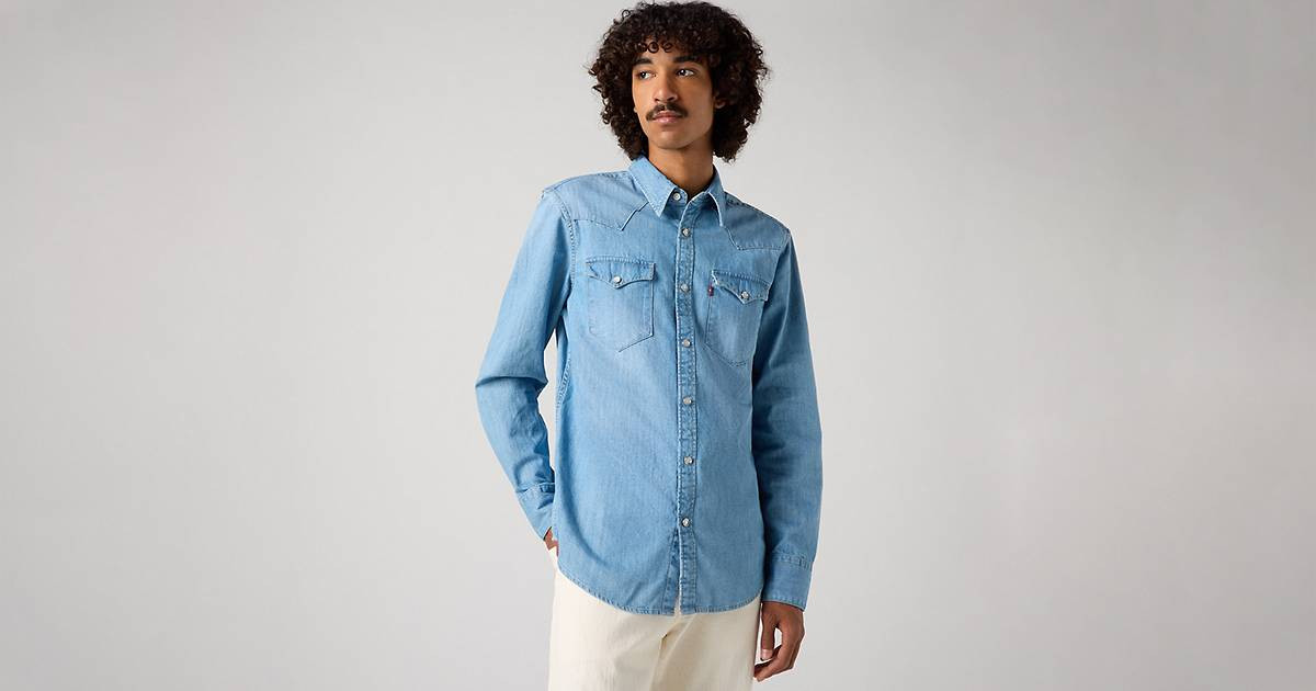 Barstow Western Denim Shirt - Light Wash | Levi's® US | LEVI'S (US)