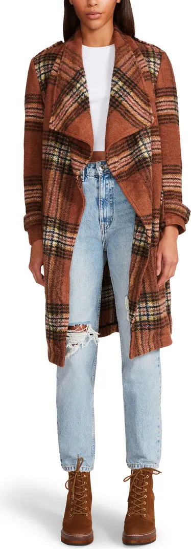 Plaid Knit Coat | Nordstrom