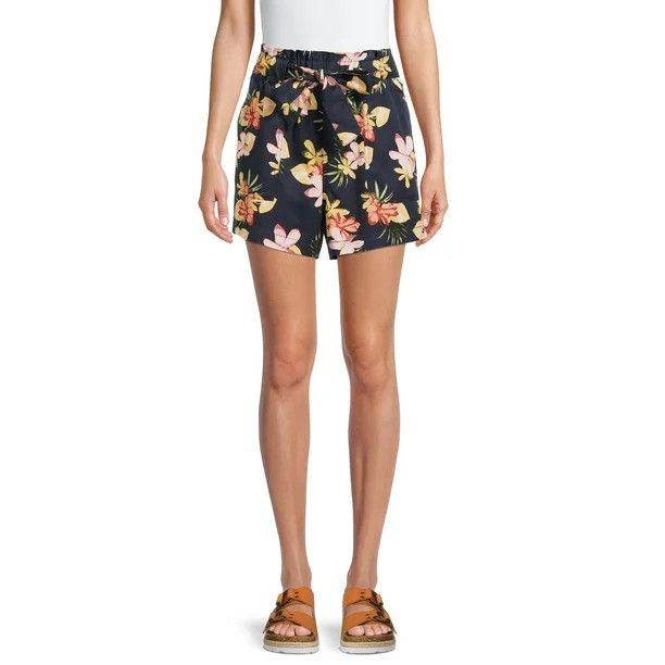 Time and Tru Women's Tencel Shorts | Walmart (US)