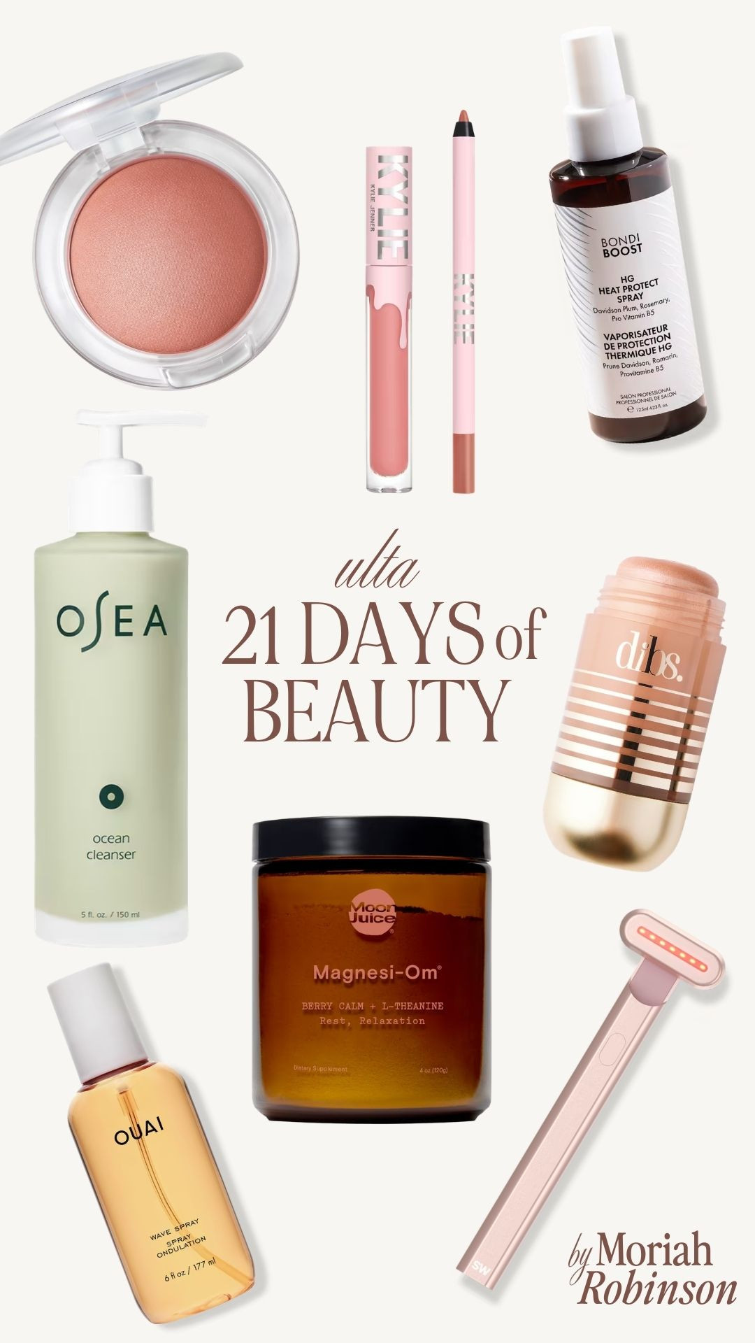 Ulta 21 Days of Beauty is live! These are all 50% off today only. I love this Bondi Boost heat protectant and OSEA face wash. 

 #LTKSeasonal #LTKSaleAlert #LTKBeauty