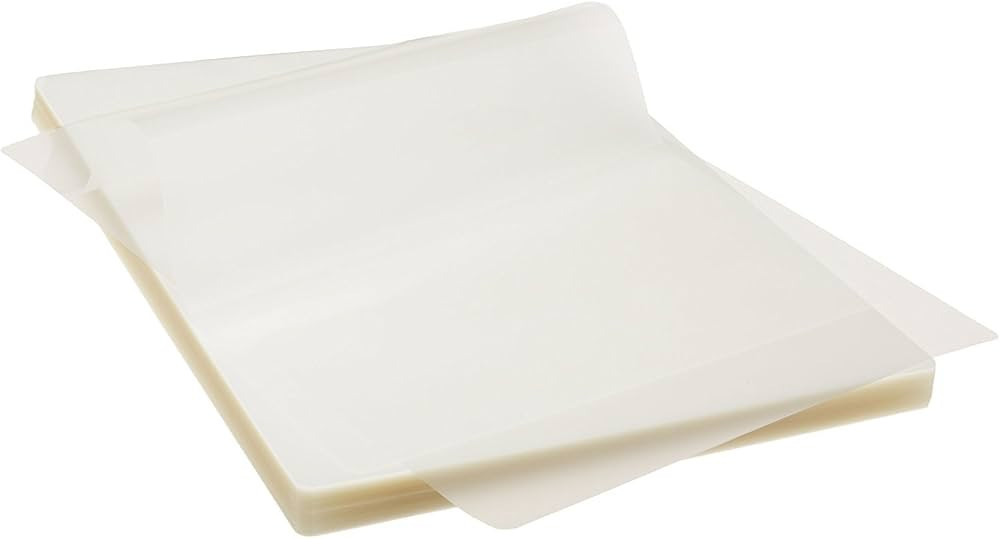 Amazon Basics Clear Thermal Laminating Plastic Paper Laminator Sheets - 11.5 x 9.0-Inch, 100-Pack... | Amazon (US)