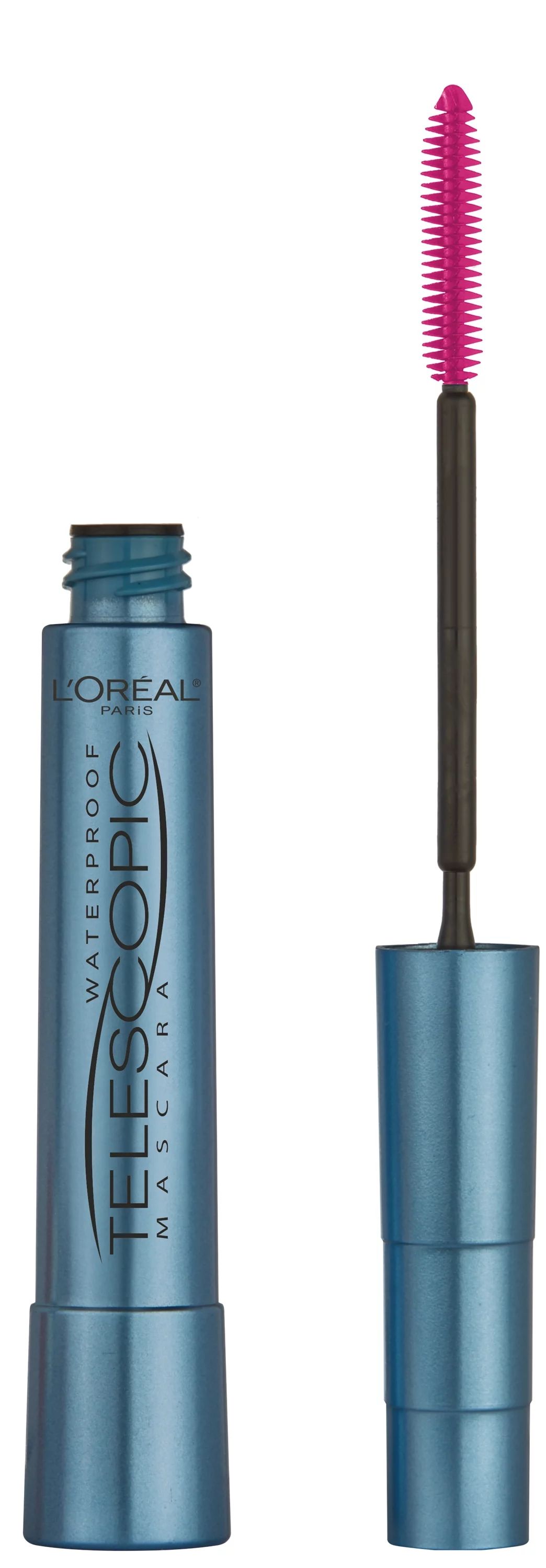 L'Oreal Paris Telescopic Lengthening Washable Waterproof Mascara , Black, 0.24 fl oz | Walmart (US)