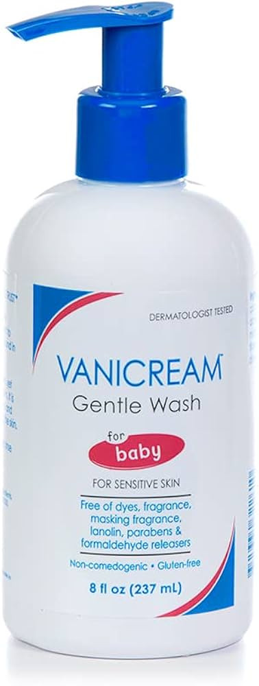 Vanicream Gentle Wash with Pump for Baby -Ideal for Normal to Sensitive/Dry Skin, Gluten and Sulf... | Amazon (US)