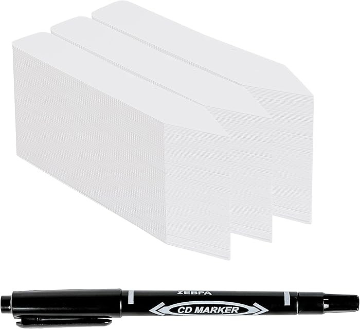 Plant Labels 4 Inch 300Pcs Plastic Plant Name Tags for Seedlings Garden Labels Markers Nursery Pl... | Amazon (US)