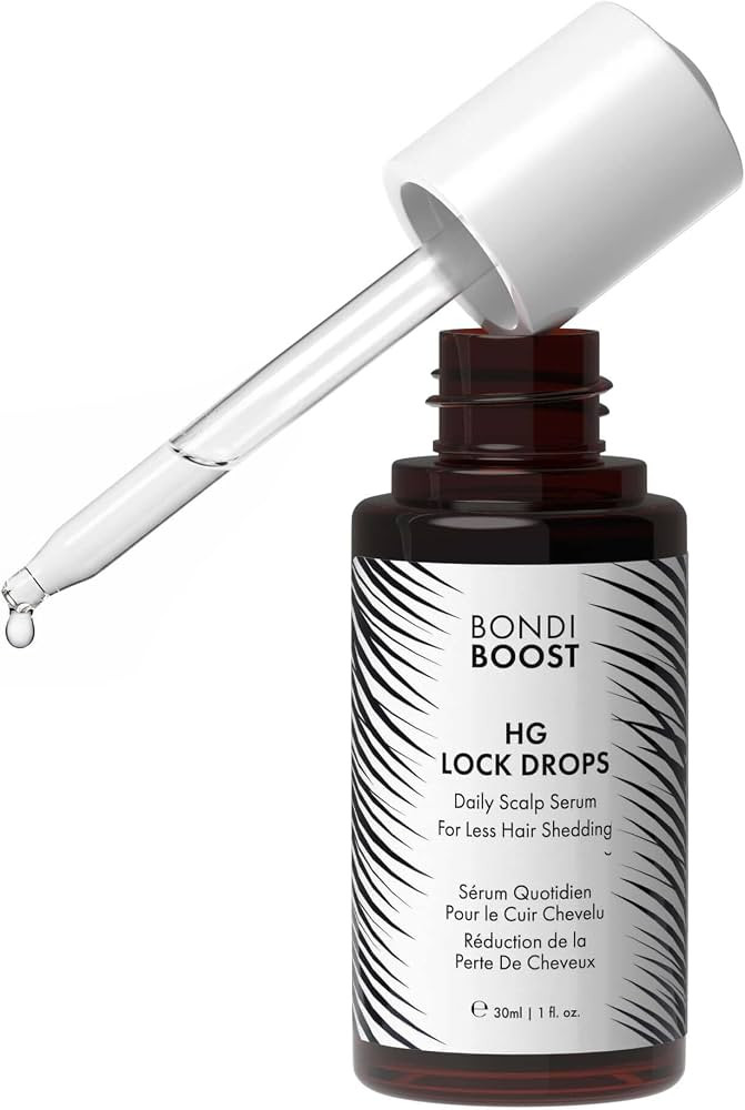 BondiBoost HG Lock Drops Daily Hair Serum for Women \u2013 Non-Greasy, Reduces Hair Thinning, Sti... | Amazon (US)