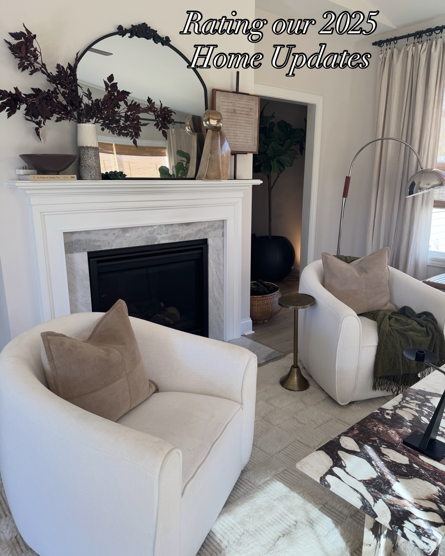 Rating our 2025 home updates! Wow, what a year! So much love and detail went into all of our home projects but there are some that I may or may not redo in 2026. Which one was your favorite?

Home updates, room transformation, home decor, room makeover 

#LTKU #LTKHome #LTKSaleAlert