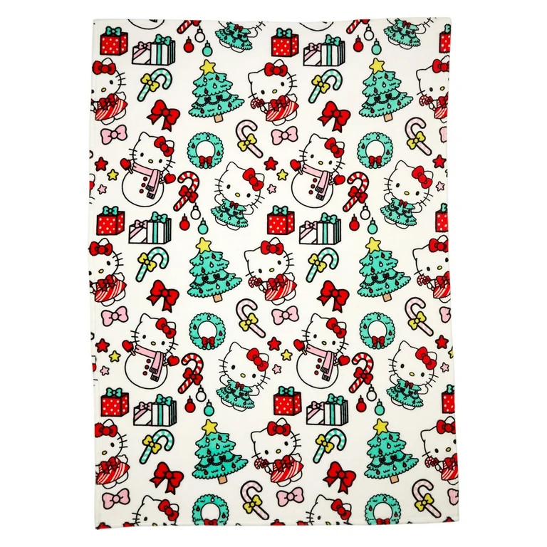 Hello Kitty Kids Silky Soft Plush Throw, 50 x 70 | Walmart (US)