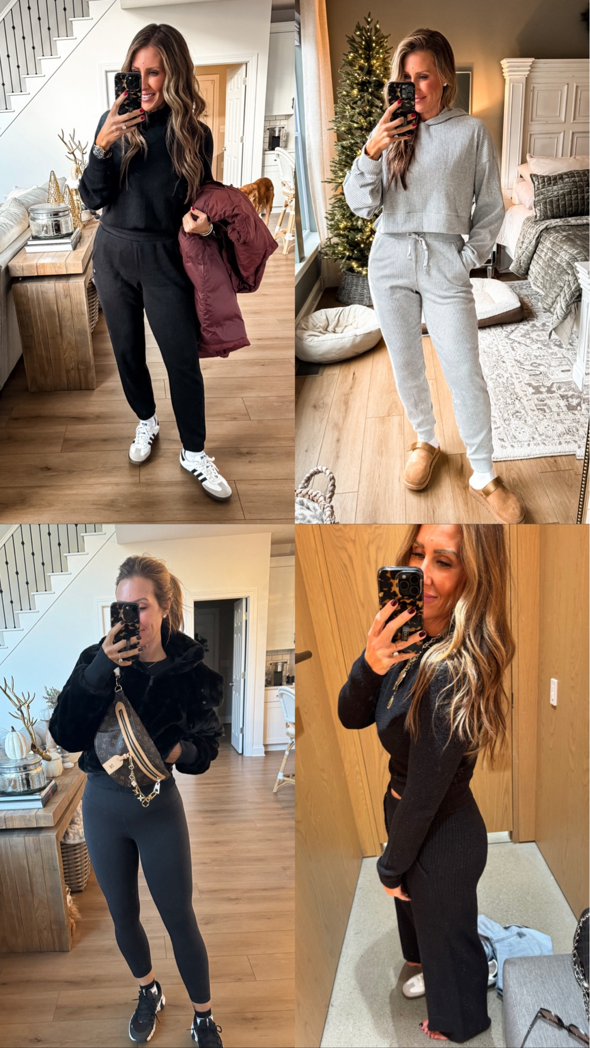 My fave sets are from ALO 30% off today! 
I wear a Medium 

#LTKHoliday #LTKVideo #LTKFindsUnder100