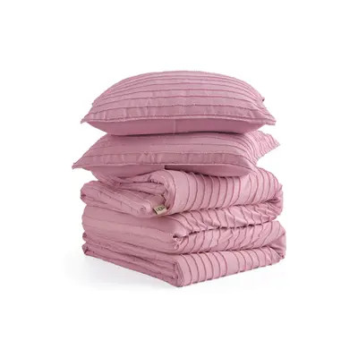 UGG(r) Devon Texture Comforter & Shams Set in Dusty Orchid at Nordstrom, Size Full | Nordstrom