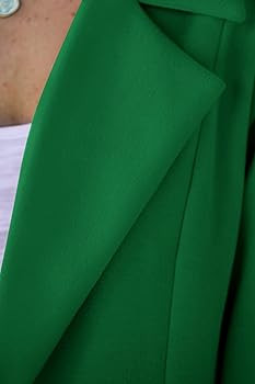 PRETTYGARDEN Women's 2026 Spring Fall Long Blazer Jackets Long Sleeve Lapel Pockets Loose Fit Wor... | Amazon (US)