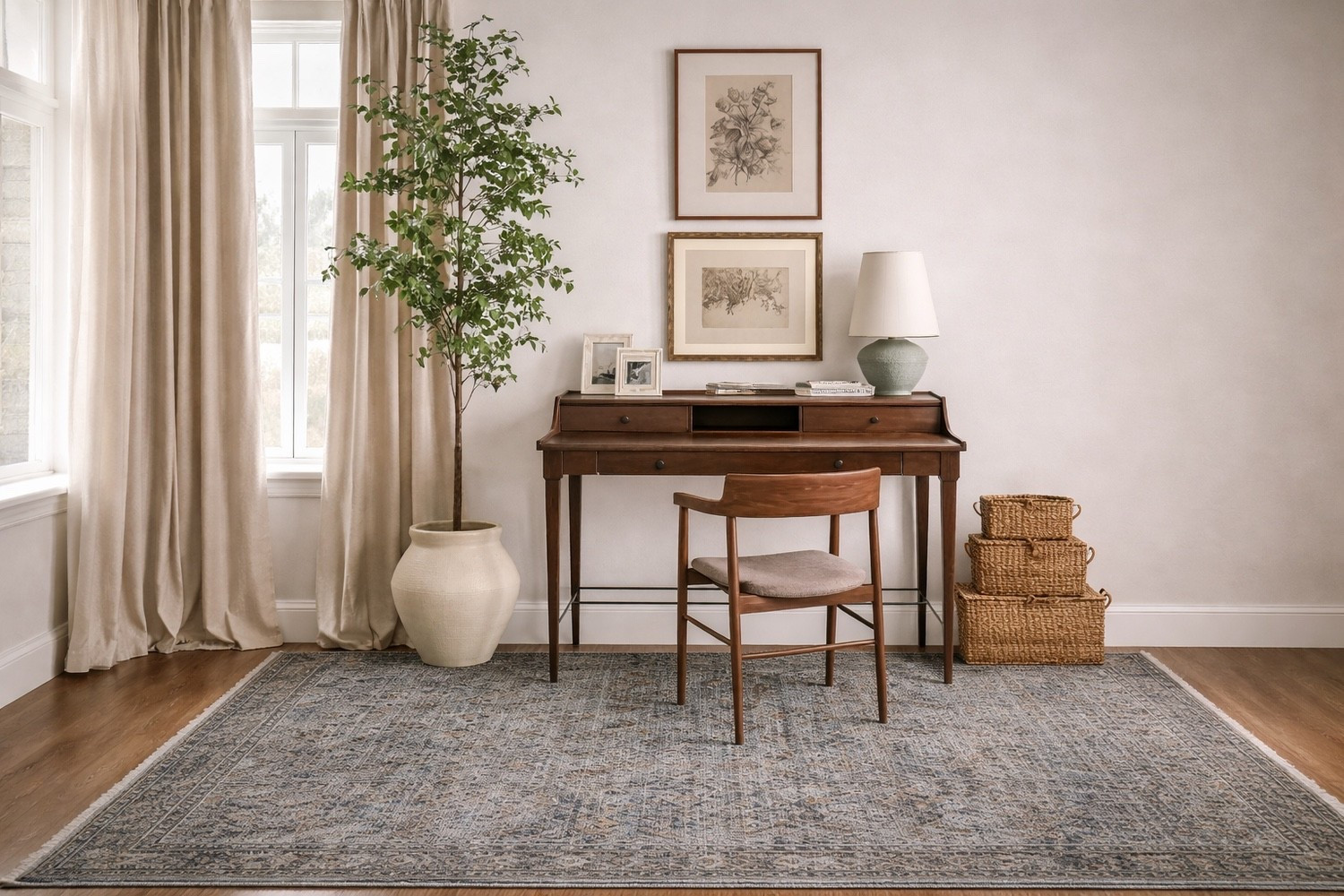 SMALL SPACE, BIG STYLE: HOW TO CREATE A BEAUTIFUL HOME OFFICE WITH JUST 5 FEET
Not every home has the luxury of a dedicated office—but that doesn’t mean you have to sacrifice style or function. This thoughtfully designed small home office proves that even a wall as narrow as 5-6 feet wide can become a hardworking, inspiring workspace. See the full post at abigailamira.com


#LTKHome