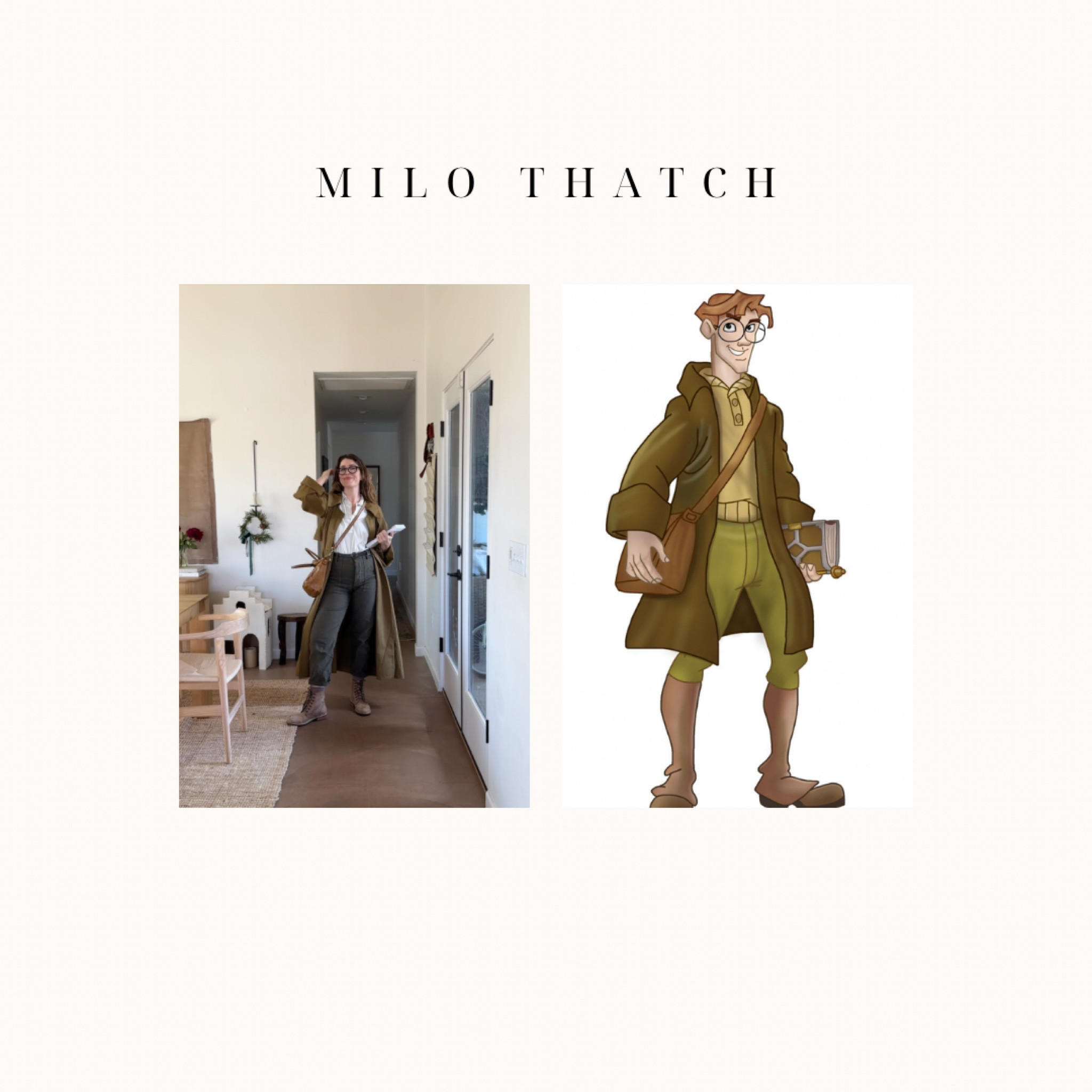 Bc sometimes the male lead has the best fashion inspiration #adventurecore #disneybounding #milothatch
