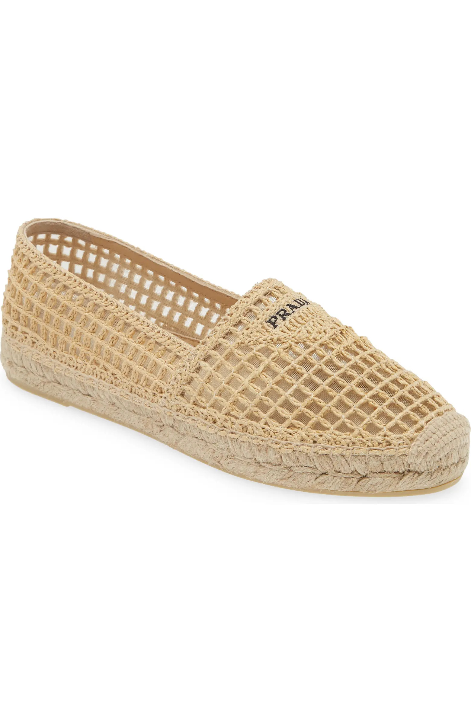 Woven Raffia Espadrille (Women) | Nordstrom