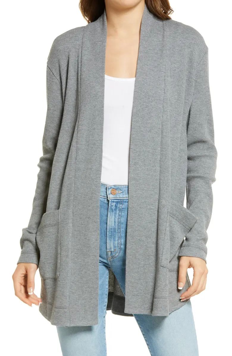 Waffle Open Cardigan | Nordstrom