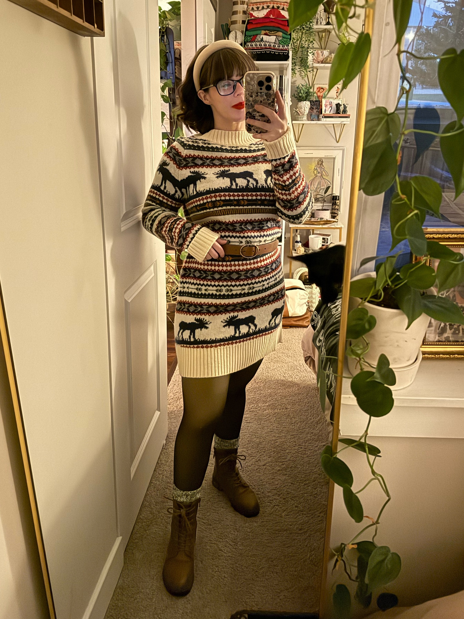 Outfit for work and wandering around Winterlights at Newfields. Fleece tights ftw 🙌🏻 

#LTKStyleTip #LTKWorkwear #LTKHoliday