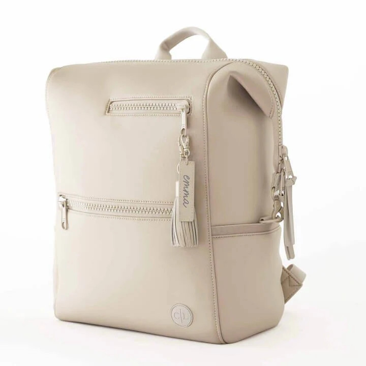 Weslie Diaper Backpack | Sand | Caden Lane