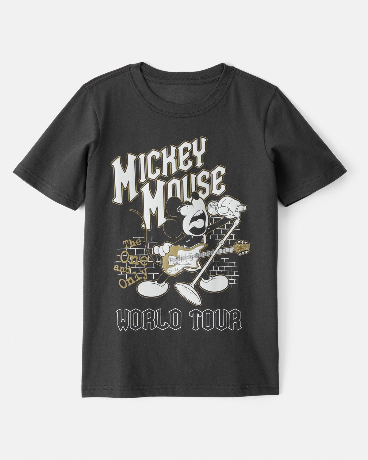 Boys Disney© Mickey Mouse Short-Sleeve Graphic Tee - Black | Carter's Inc