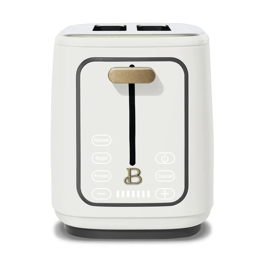 Beautiful 2-slice Toaster With Touch-activated Display - White | REBEL (formerly Rebelstork)