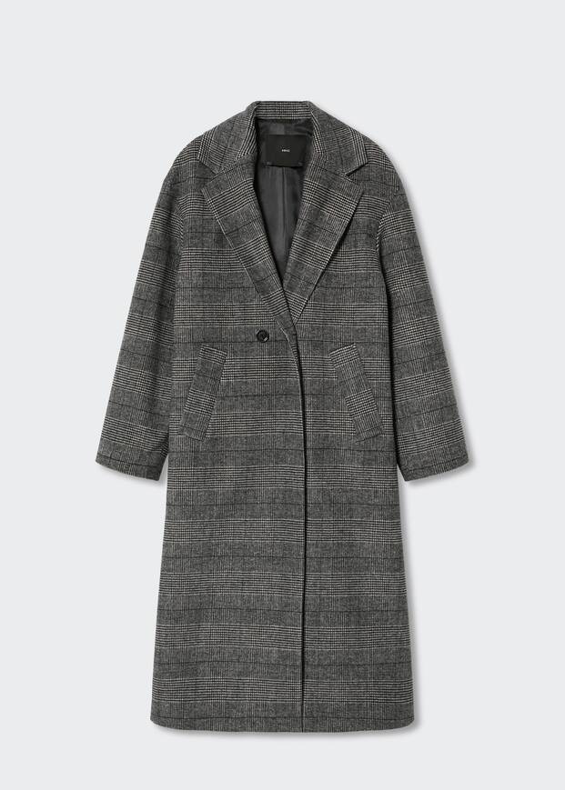 Oversize wool coat | MANGO (UK)