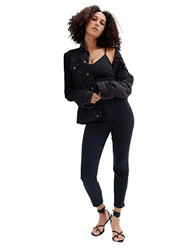 GAP Womens High Rise Favorite Jegging Jeans, Black 4, 24 Regular US | Amazon (US)