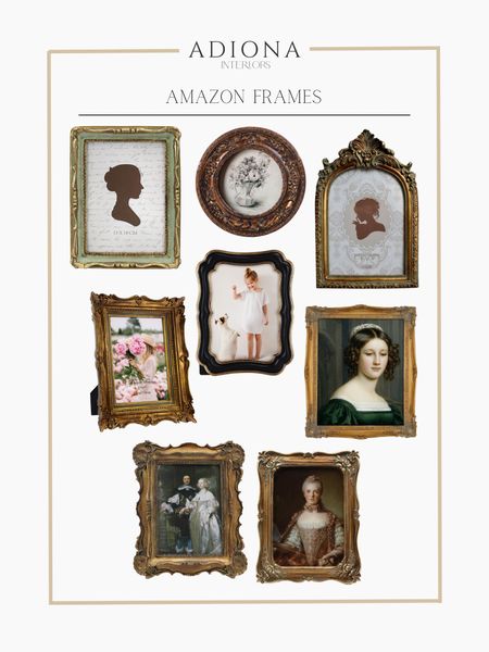 Amazon picture frames

Vintage picture frames, gold frames 

#LTKsalealert #LTKhome #LTKSeasonal