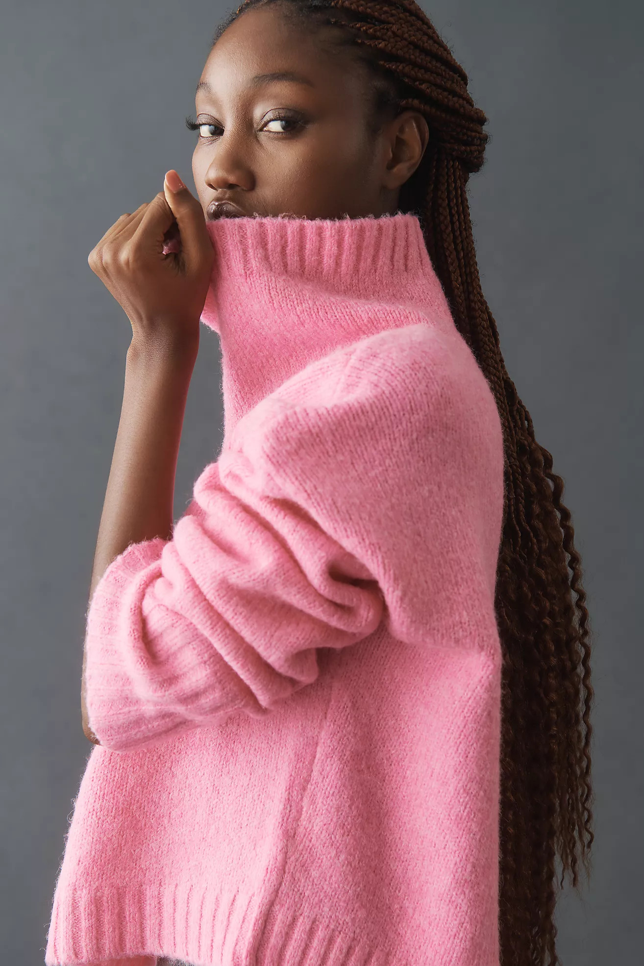 The Lennon Wide-Sleeve Turtleneck Sweater by Pilcro | Anthropologie (US)