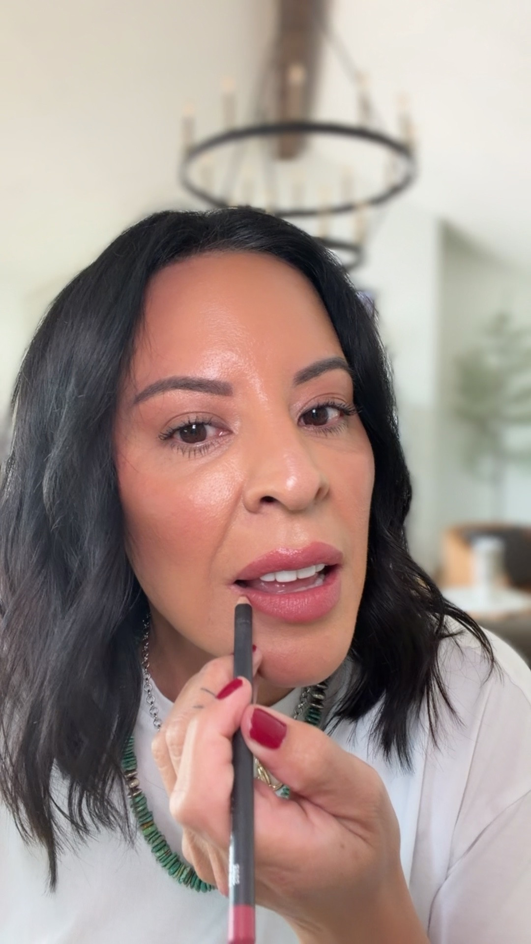 Liner is Soar, lipstick is Brickthrough, gloss is 026

#LTKBeauty #LTKOver40 #LTKMidsize