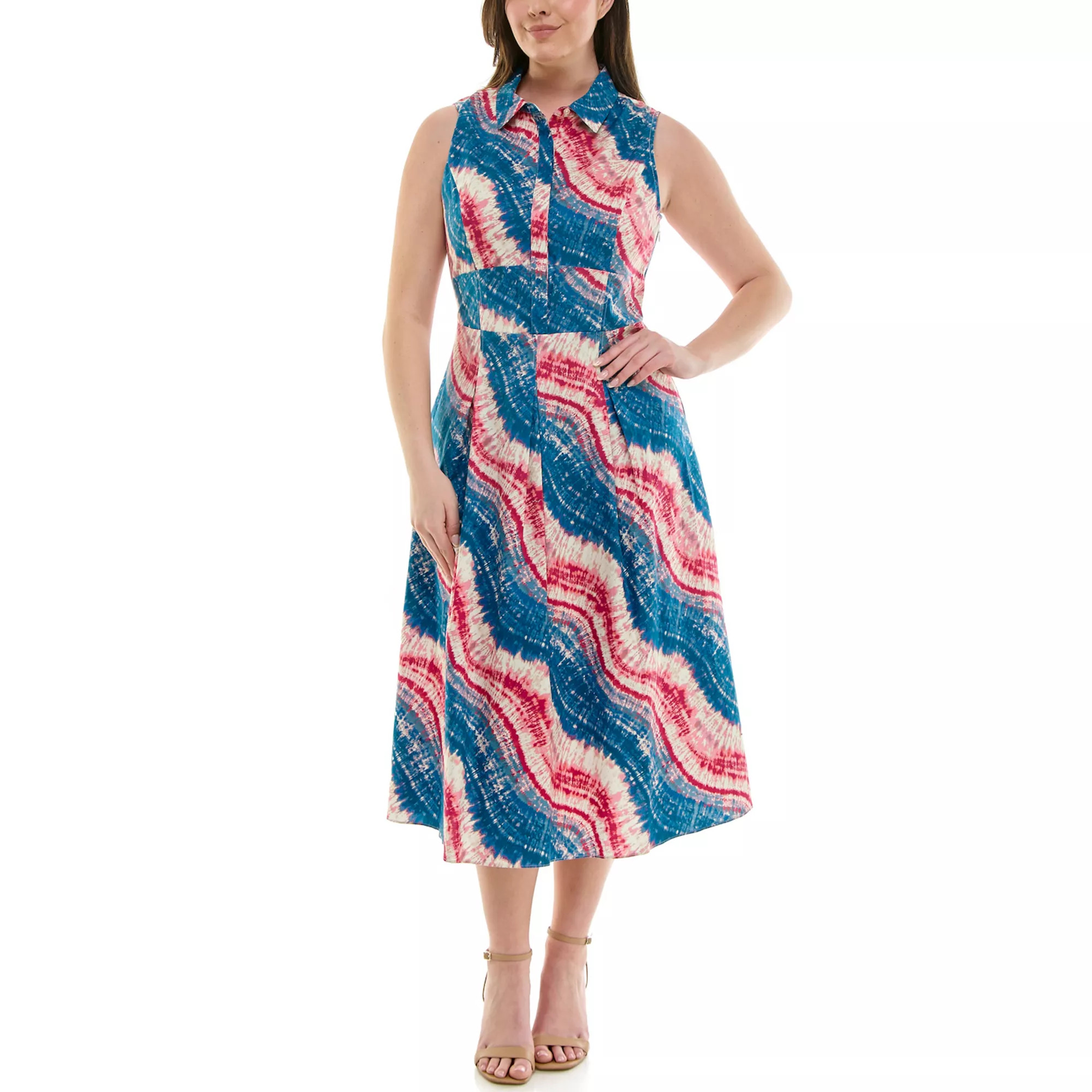Women's Nicole Miller Yarn Dye Shirtdress | Kohl's