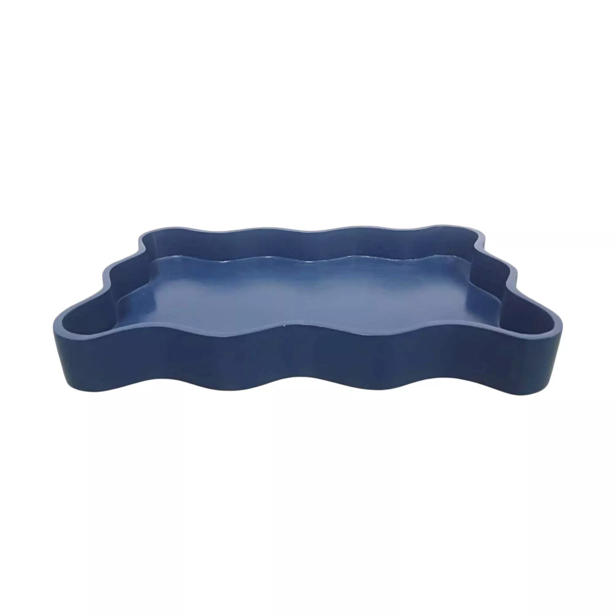 Everyday Decor Wavy Wood Tray Table Decor | Kohl's