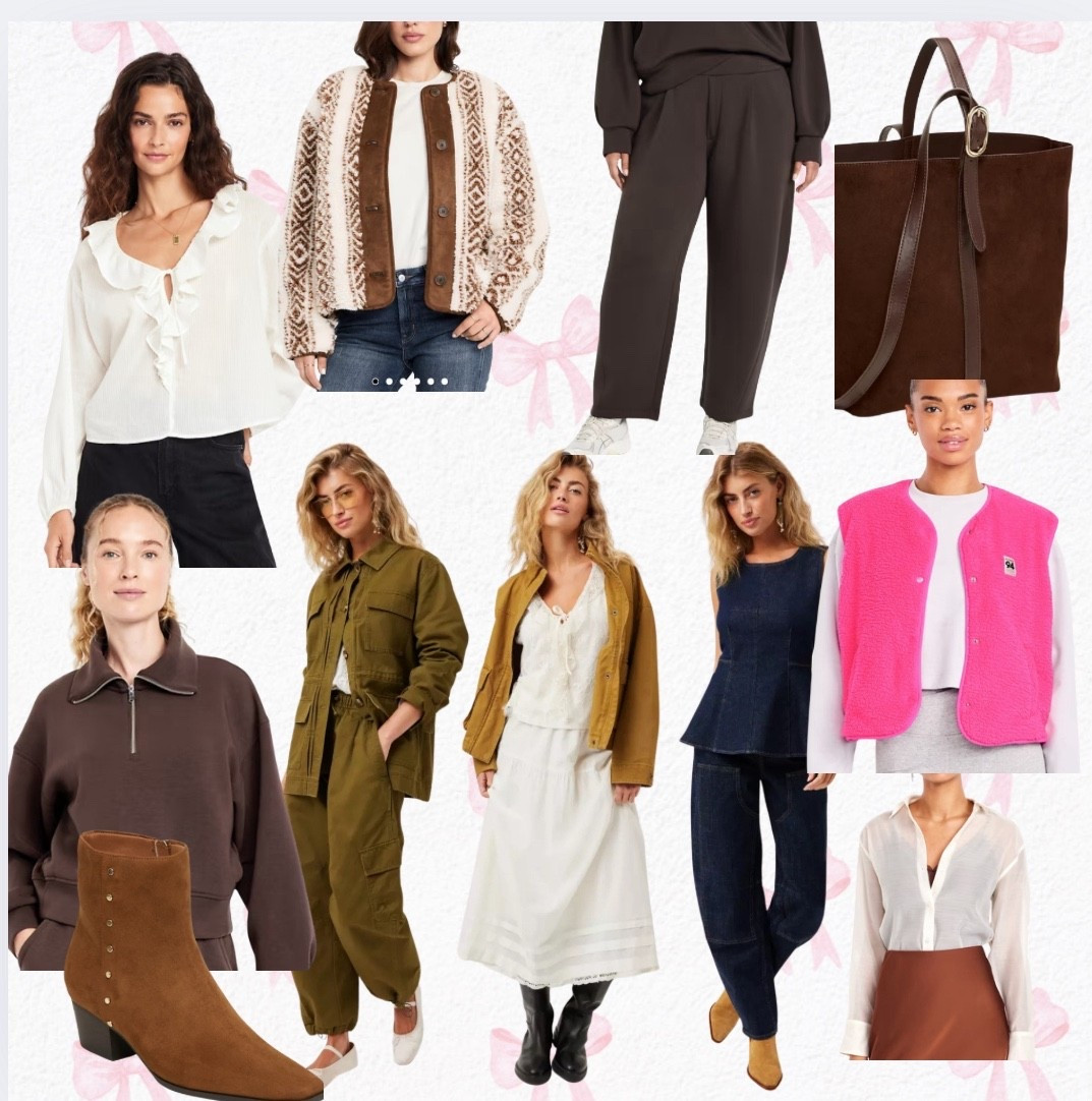 These old navy new arrivals are too good! Old navy, fall, fall finds, barn jacket, car pool outfit, boots 