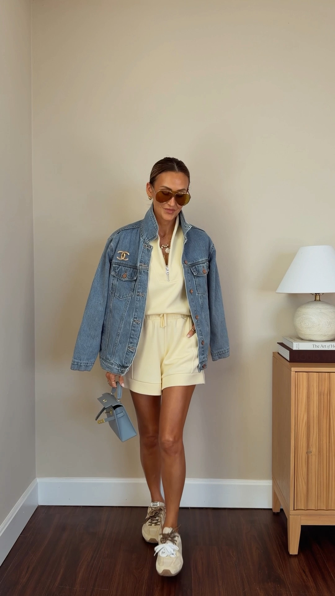 The comfy outfit formula that always looks elevated. 🤎💛

Matching sets have been one of my favorite wardrobe shortcuts. They’re comfortable enough for travel days and everyday errands, but with the right jacket, accessories, and shoes they instantly feel elevated.

Loving the new shades! @Varley 

Comment SETS and I’ll send you links to both!

#LTKootd #LTKgrwm #LTKmomlife