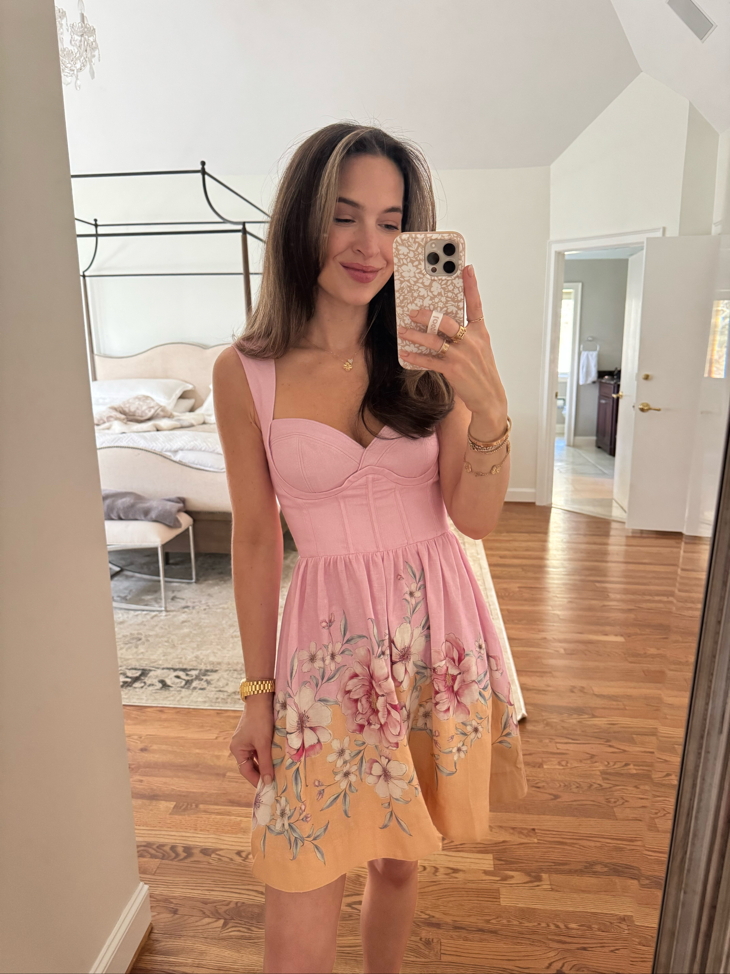 Yumi Kim spring summer floral mini dress. Runs true to size, wearing XS. USE CODE OSG20 for 20% off sitewide  

#LTKSeasonal #LTKStyleTip