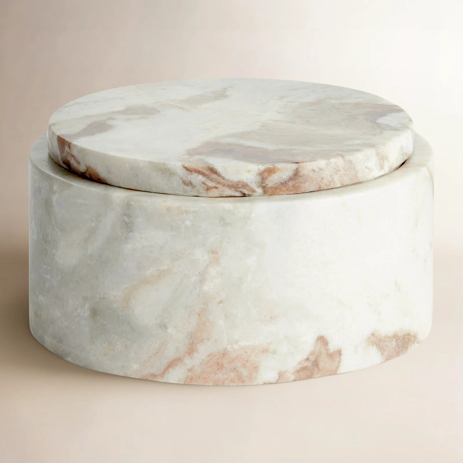 JAQUELINE ROUND LIDDED BOX SHORT | Joss & Main