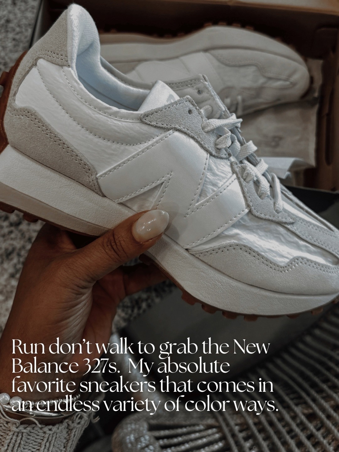 My favorite Sneakers. New Balance 327s. They come in so many amazing colors. 

Scroll to shop.

#LTKOver40 #LTKActive