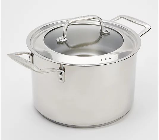 Chef's Design Simmer Pro 7-Quart Stir Free Stock Pot | QVC