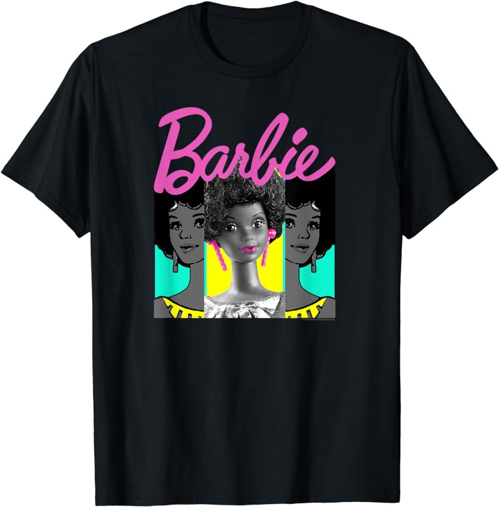 Barbie - Afro Barbie Trio T-Shirt | Amazon (US)
