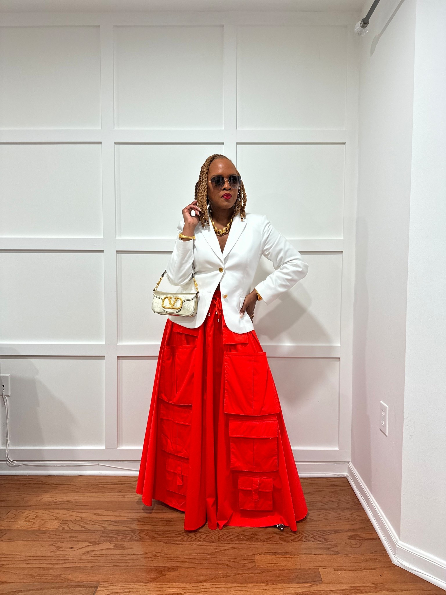 Casual chin weekend skirt and blazer 

#LTKOver40 #LTKootd #LTKMidsize