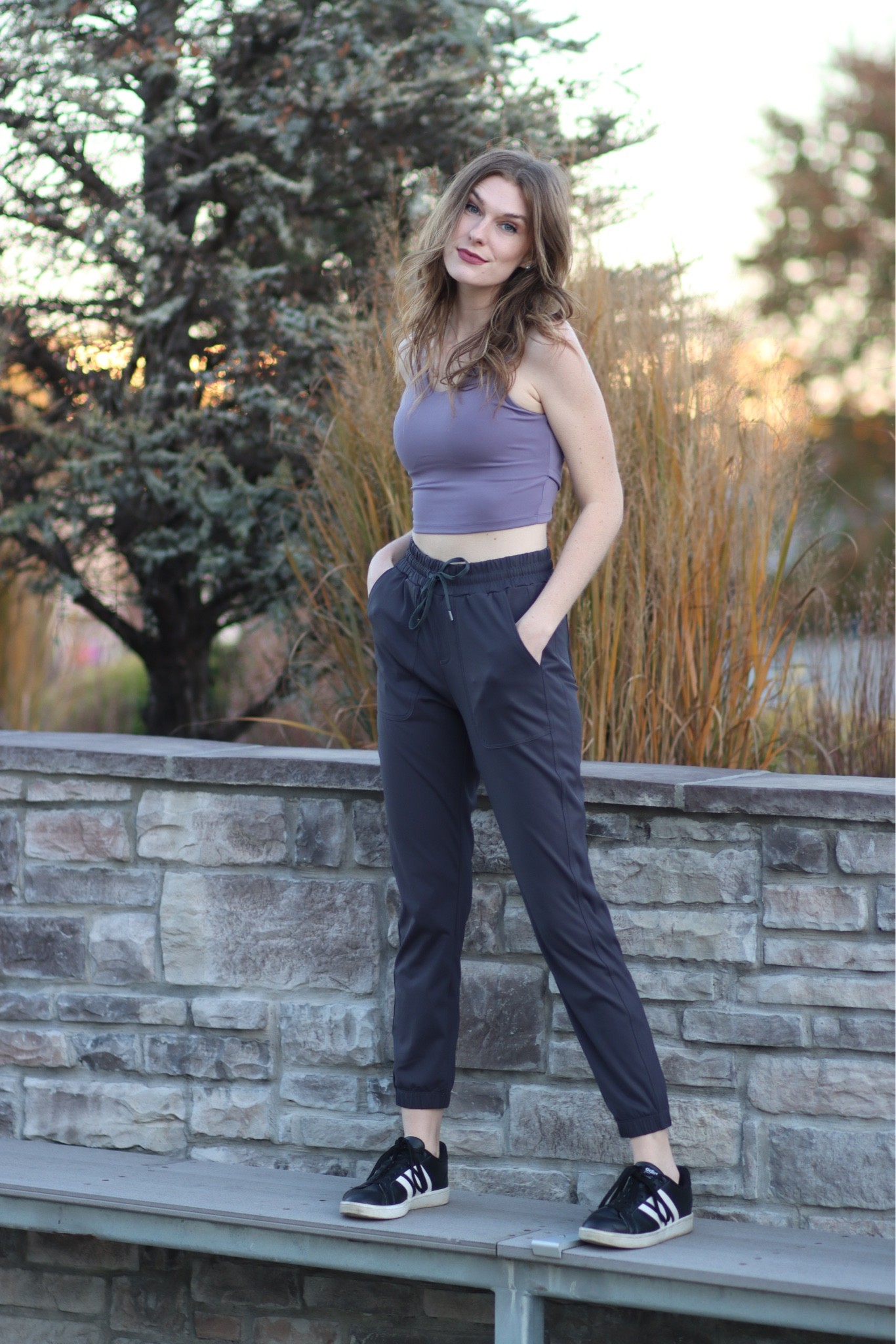 Padded Longline Sports Bra Women Workout Top Medium Support V-Neck Yoga Bra Removable Cups Tank Tops for Gym Fitness, lightweight dryfit pants, active wear, golf pants, comfy outfit inspo, activewear outfit inspo, sports bra, padded dry fit top, gym outfit, Amazon outfit find, activewear outfit 

#LTKfit #LTKstyletip #LTKunder50