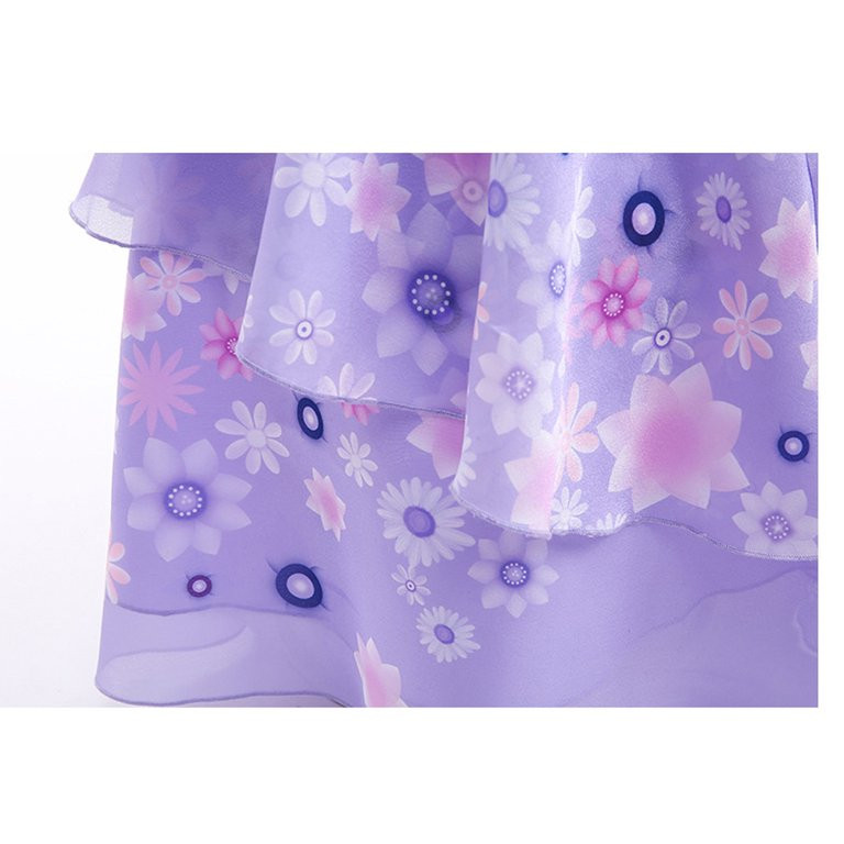 Encanto Isabella Mirabel Princess Cosplay Costume Dress For Girls Set of 6 | Walmart (US)