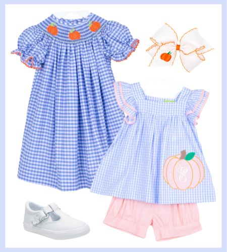 Fall outfit ideas for girls. Pumpkin outfits for girls. Play clothes for girls. Smocked auctions for girls 

#LTKunder100 #LTKunder50 #LTKkids