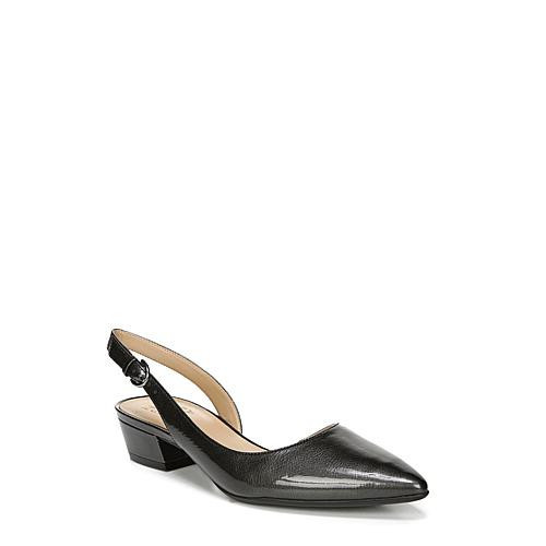 Naturalizer Banks Block Heel Slingback - Gold - Size 6 | HSN