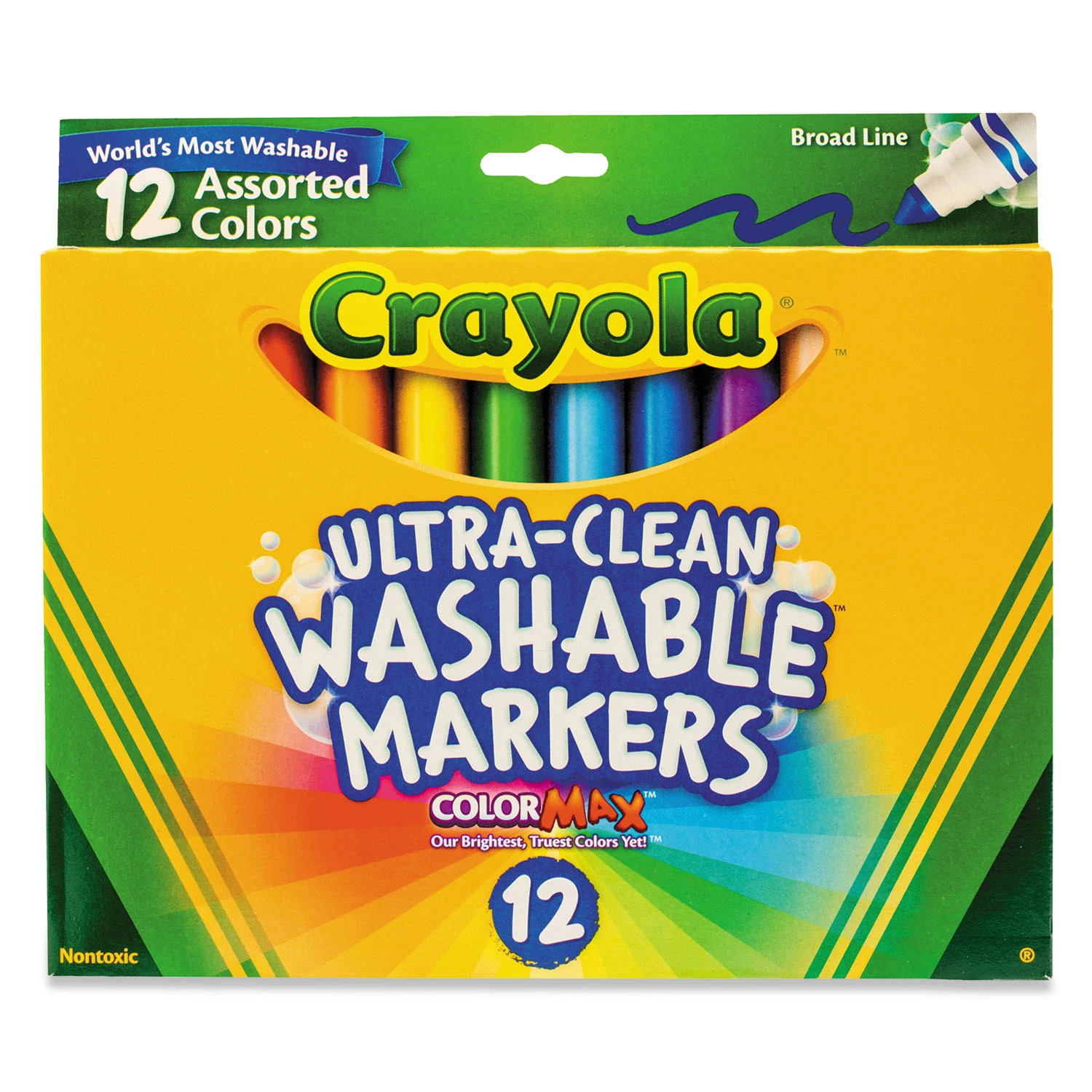 Binney & Smith Crayola Broadline Washable Markers | Sam's Club