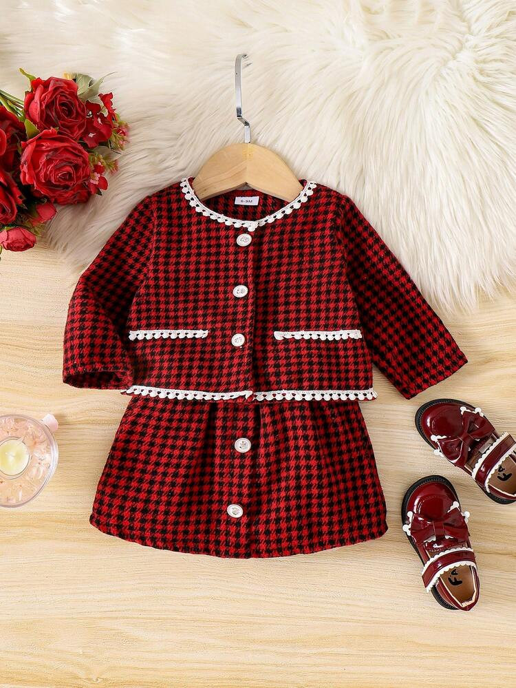 2 piece baby girl vintage set | SHEIN