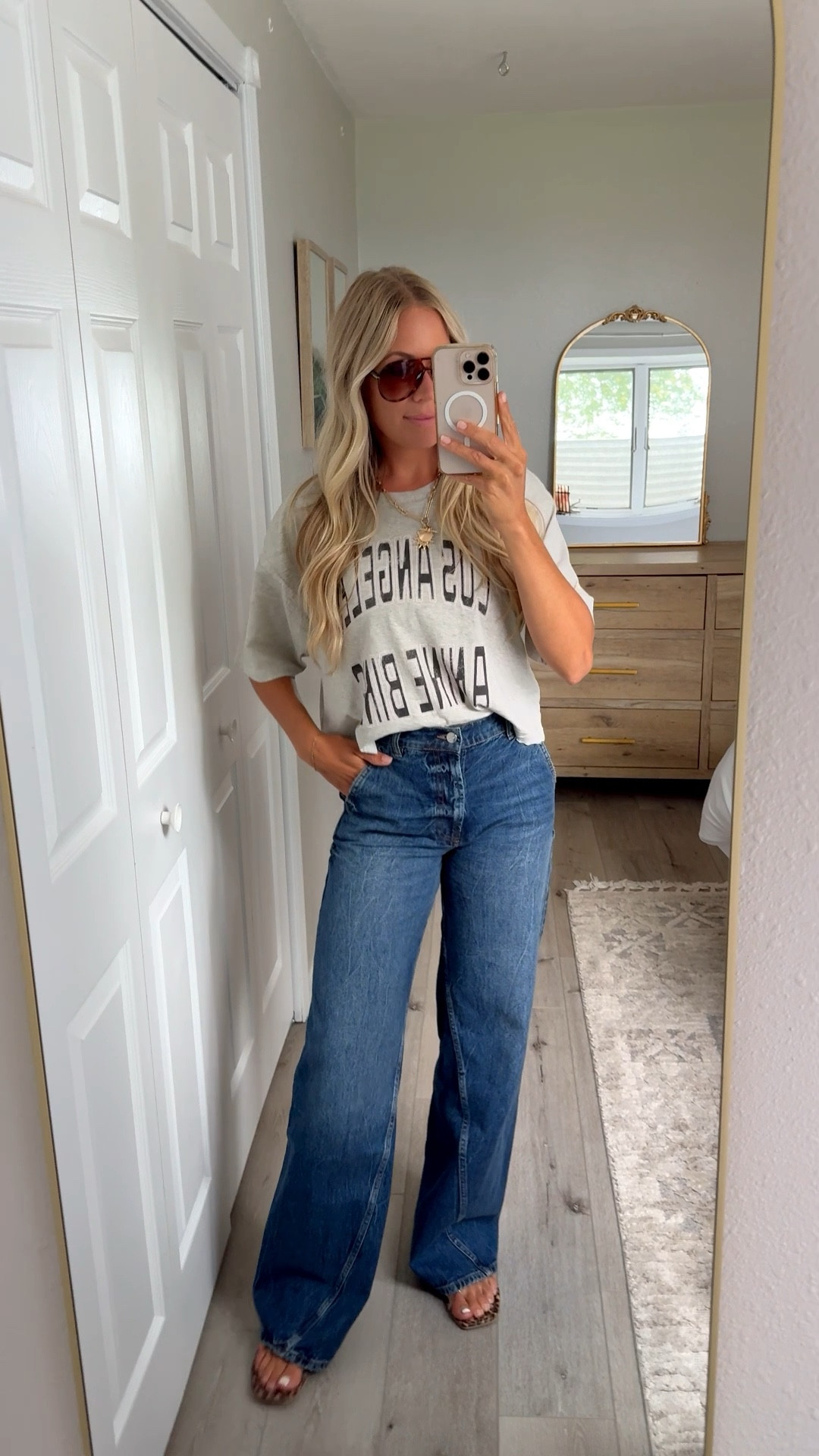 Might be my most worn look going into prefall! Jeans are on sale!! Wearing size 26 in jeans and small in top 

#LTKShoeCrush #LTKStyleTip #LTKSaleAlert
