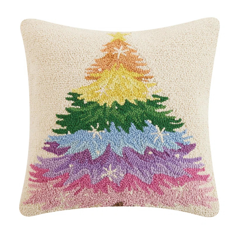 Rainbow Tree Hook Pillow | Wayfair North America