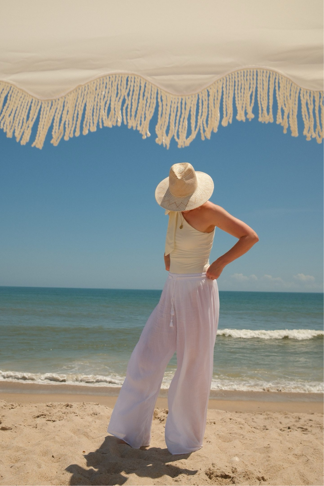 the prettiest one-shoulder tie swimsuit 🤍 I’m in a size 6 

#LTKSeasonal #LTKStyleTip #LTKSwim